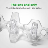 thumbnail of VerminBuster Duivenpinnen 1 meter - Vogelpinnen - Duivenverjager - Vogelverschrikker - Vogelwering - Vogelverjager - Duivenwering - Anti Klim Strip