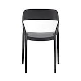 thumbnail of METRO PROFESSIONAL Cadeira empilhável com braços, plástico, preto