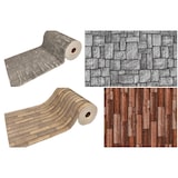 thumbnail of Weichschaummatte Holzoptik Meterware Bodenmatte Badteppich Antirutschmatte 65x170 cm