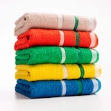 thumbnail of Benetton - Toalha de Banho 70x140cm 100% Algodão Azul Escuro com Listras Neutral