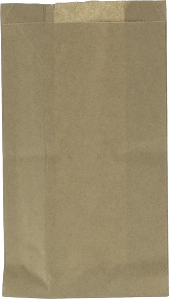MONOUSO - Saco de Papel Antigordura Kraft 14+7x24cm (250 Uds)
