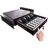 thumbnail of Touch-Kassenlade iQCash350TMU mit Münzzählbrett und Untertischhalterung, Kassenschublade Geldlade Geldschublade