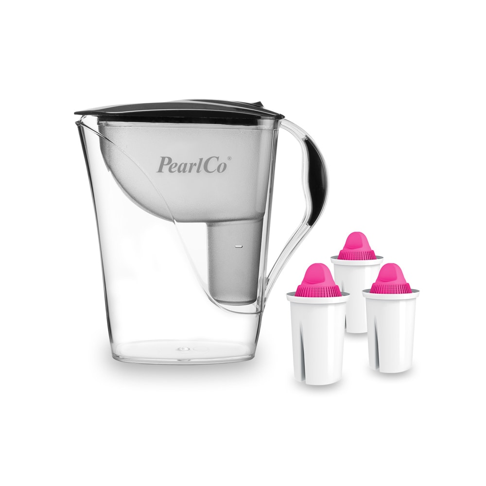 Wasserfilter Fashion anthrazit inkl. 3 AquaMag Filterkartuschen