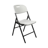 thumbnail of Faltbares Set Tisch 240 cm und 8 Stühle mit Griff Catering Weiß 7house