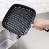 thumbnail of Poêle grill en fonte Vogue rainurée