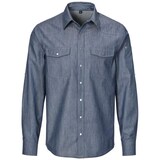 thumbnail of 233 - Herren-Jeanshemd, Denim : royal blue 100% Baumwolle 140 g/m² 4XL
