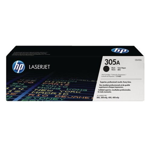 HP CE410A Cartouche de Toner Noir ORIGINALE - 305A