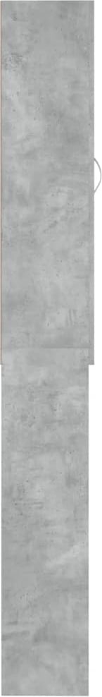 thumbnail of vidaXL Waschmaschinenschrank Betongrau 64x25,5x190 cm