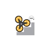 thumbnail of Carro industrial 2x3 ruedas giratorias carga de carretilla de mano plegable 150kg VITO