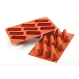 thumbnail of Schneider - Silikonbackform - Nusspraline, 93 x 31 x 42 mm