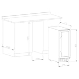 thumbnail of Vinoteca Vinobox 20 Design 20 botellas, de 5 °C a 18 °C, 90 W, 5 baldas de madera extraíble