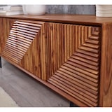 thumbnail of WOHNLING TV Schrank 140x54x33 cm Lowboard Holz Fernsehkommode Fernsehschrank