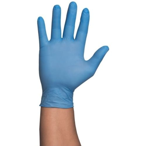 Guantes de Nitrilo Azul Sin Polvo Talla L - 100 UDS