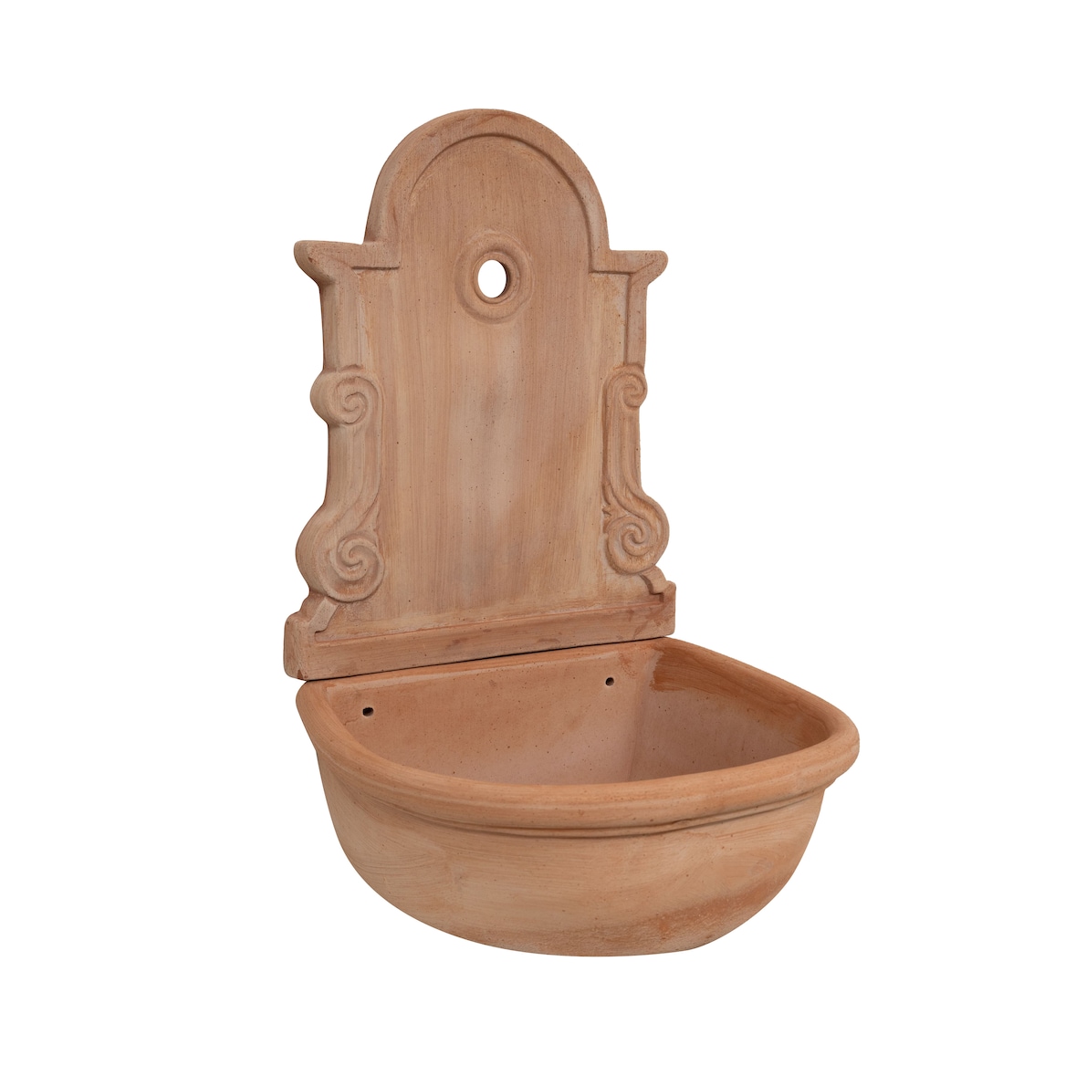 Fontana a muro da parete da appendere in Terracotta 100% Made in Italy interamente Lavorata a Mano - Compra, Migliore, Prezzo