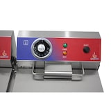 thumbnail of Elektrische friteuse van roestvrij staal met kraan en E.G.O-thermostaat 325x570x460 mm | Gasfrit