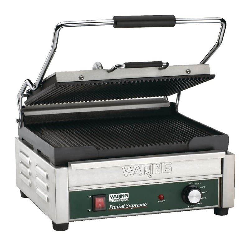 Grill de contacto doble estriado Waring WPG250K .CF231