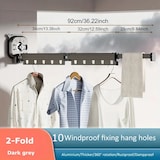 thumbnail of Kitchen Move Muurwasrek PYTHON 92cm Aluminium Zwart