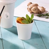 thumbnail of greenbox - Pappbecher 200 ml / 8 oz, Ø 80 mm, weiß, 50 St.