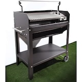 thumbnail of MF - Churrasqueira Argentina ARGENTA 70m Preta Profissional com Grelha Elevável de 72 cm para Lenha ou Carvão