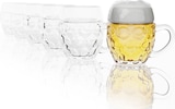 thumbnail of 6x Stölzle Oberglas Bierkrug Tübinger 0,5 l, geeicht, Übermaß, mit Schild, Bierglas