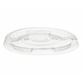 thumbnail of 100x BIO Deckel zu Becher 300/400/500ml mit Halmstanzung O 96mm PLA