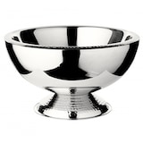 thumbnail of Champagnerkühler Till, doppelwandig, Edelstahl hochglanzpoliert, Rand und Fuß gehämmert, ø 43 cm