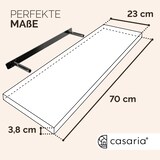 thumbnail of Casaria Schweberegal 70cm eiche