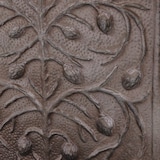thumbnail of Relaxdays Wandbrunnen, mit Wasserhahn, Waschbecken Garten, Gusseisen, HxBxT: 40 x 24 x 15 cm, antikes Design, braun