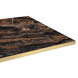 thumbnail of Restootab - Plateau 110x70 decor marbre capuccino chants laiton