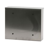 thumbnail of V-part Brievenbussen Roestvrij-staal 125 mm 325 mm 382 mm zilver