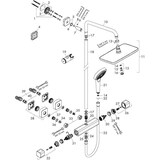 thumbnail of HG Showerpipe Croma E 280 1jet EcoSmart