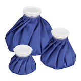 thumbnail of Relaxdays Eisbeutel zum Kühlen, 3 Kühlpads, Warm- & Kaltanwendung, auslaufsicher, wiederverwendbar, elastisch, blau