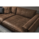 thumbnail of KAWOLA Big Sofa RAINA Leder braun