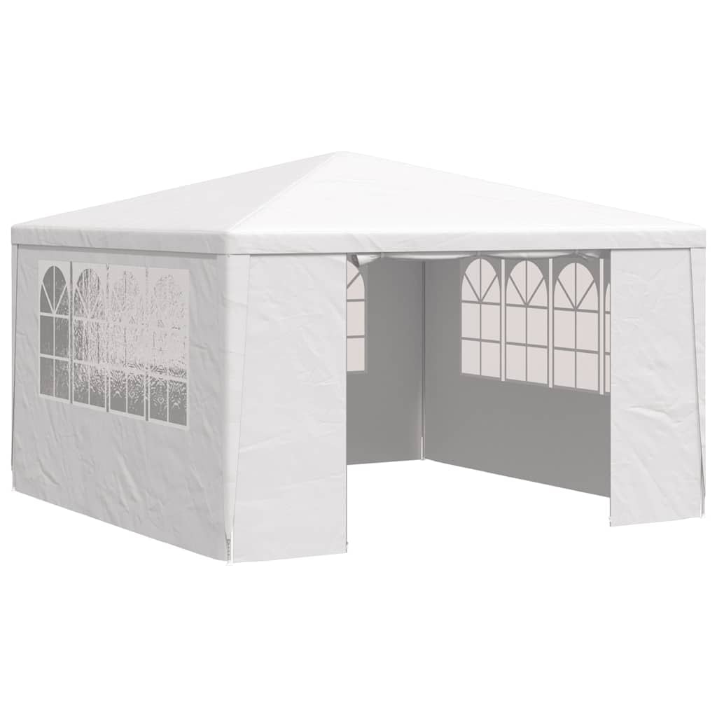 vidaXL Partytent met zijwanden professioneel 90 g/m² 4x4 m wit