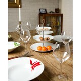 thumbnail of Etagere - Wit - Keramiek - 16x21x26cm - Drie Laags Rond