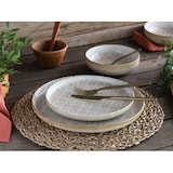 thumbnail of CreaTable Uno Emiliana peach Tellerset 12-tlg Steinzeug
