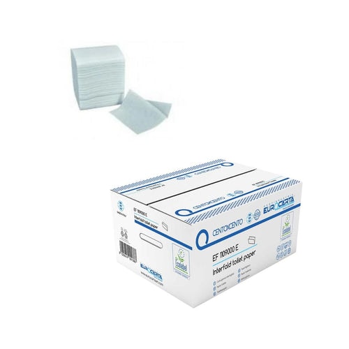 Imballaggi360 - (10.000 Pz) Carta Igienica Interfogliata