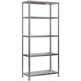 thumbnail of SimonRack Metallregal mit Schrauben 2000x1100x400 mm, 5 Böden, 90 kg Biegepunkt, Verzinkt - Comfort