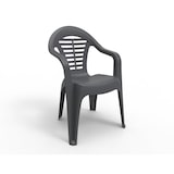 thumbnail of SHAF - Pack de 24 Sillas Menorca - Apilables, Ergonómicas y Resistentes a rayos UV - Fabricadas en España con Plástico Reciclado - Color Antracita