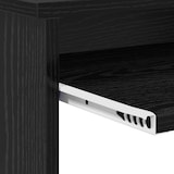 thumbnail of vidaXL Schreibtisch Schwarz Eichen-Optik 120,5 x 44 x 88,5 cm