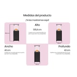 thumbnail of INFINITON Estufa de Gás Exterior PG-QH13, Antivuelco, Apta para Gas Propano y Butano, Tapa Superior, Acabado en Acero negro