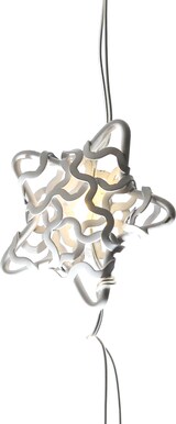 thumbnail of LED Lichterkette Sterne 20 LED Dekolichterkette Draht Weihnachtsdeko weiß