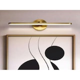 thumbnail of Aplique LED de pared para iluminar cuadros, espejos y murales 14W tono de luz cálida 3000K acabado bronce 50 cm