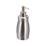 thumbnail of Relaxdays Seifenspender, 400 ml, Edelstahl, nachfüllbar, Seife, Duschgel, Badezimmer, Küche, Handseifenspender, silber