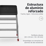 thumbnail of Taburete Plegable 3 Peldaños de Aluminio | UNIVERSALBLUE