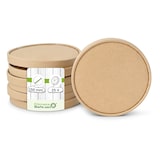 thumbnail of greenbox - Tampa de cartão Ø 150 mm, marrom, revestido com PLA, 25 un.