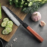 thumbnail of Hezhen - Kleines Santoku-Messer aus Verbundstahl - PM8S Retro-Serie