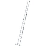 thumbnail of PROREGAL Mehrzweckleiter 3-teilig mit nivello®-Traverse 3x9 Sprossen