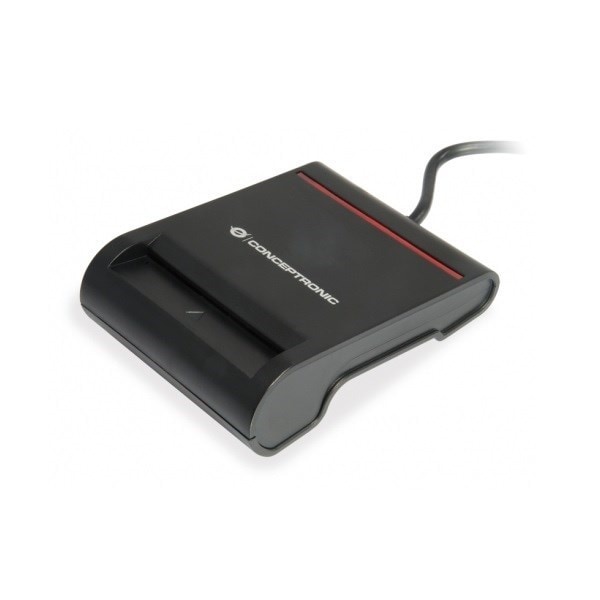 Conceptronic SCR01B Smart ID Card Reader USB 2.0 SCR01B schwarz