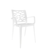 thumbnail of Silla Venus Blanca con reposabrazos - Pack de 20 sillas